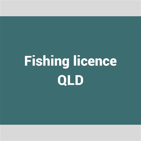 fishing licence queensland|stock impoundment permit qld.